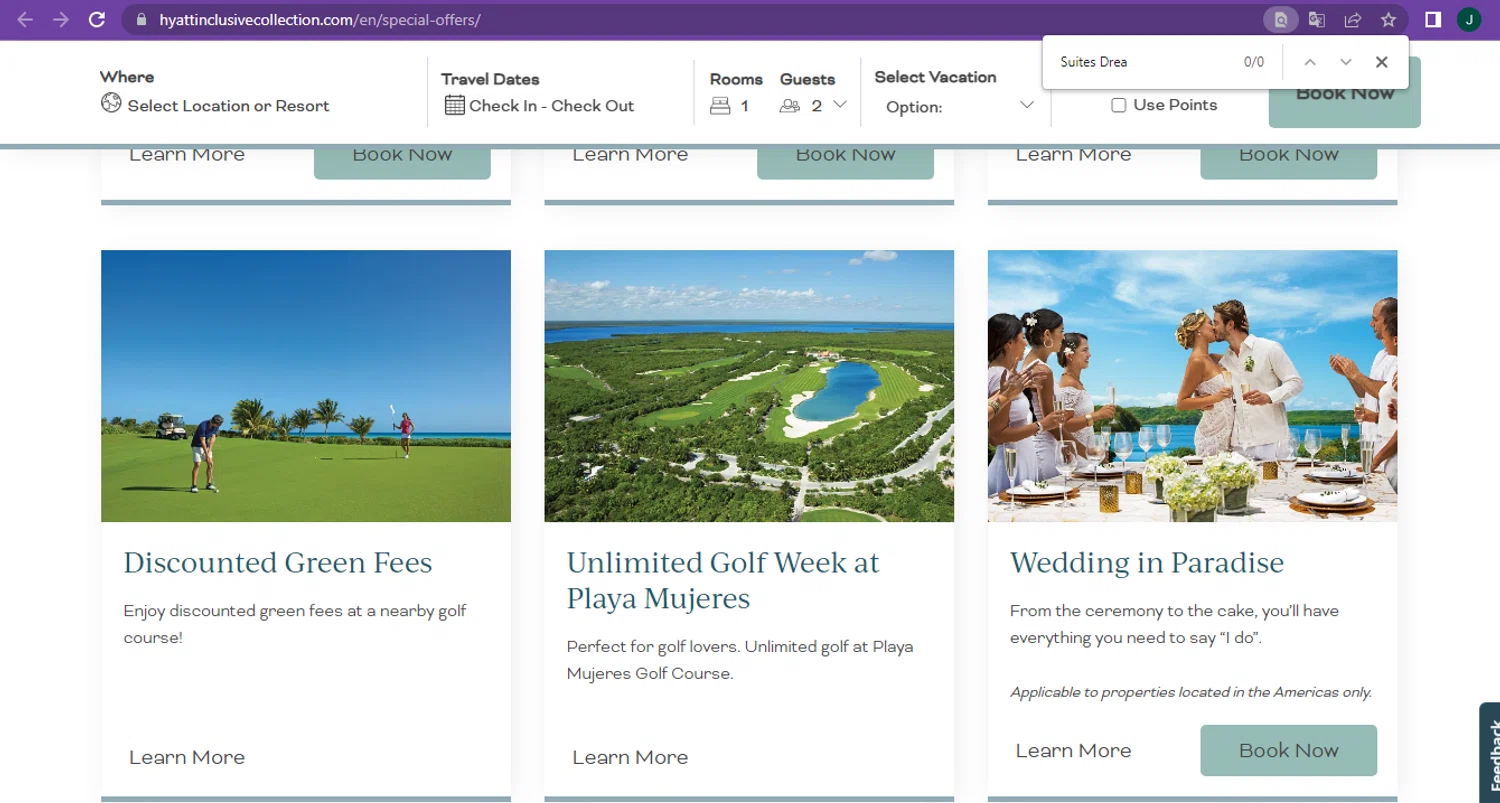 Secrets Resorts & Spas promo code screenshot showing code SUITES applied at Secrets Resorts & Spas checkout page. Uploaded by SimplyCodes community member Intel_VS_AMD on Jan 15, 2025