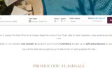 FLASHSALE coupon verification screenshot
