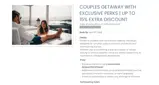 ROMANTICGETAWAY coupon verification screenshot