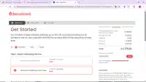 DISCOUNT100 coupon verification screenshot