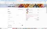 SEEDANDMILL20 coupon verification screenshot