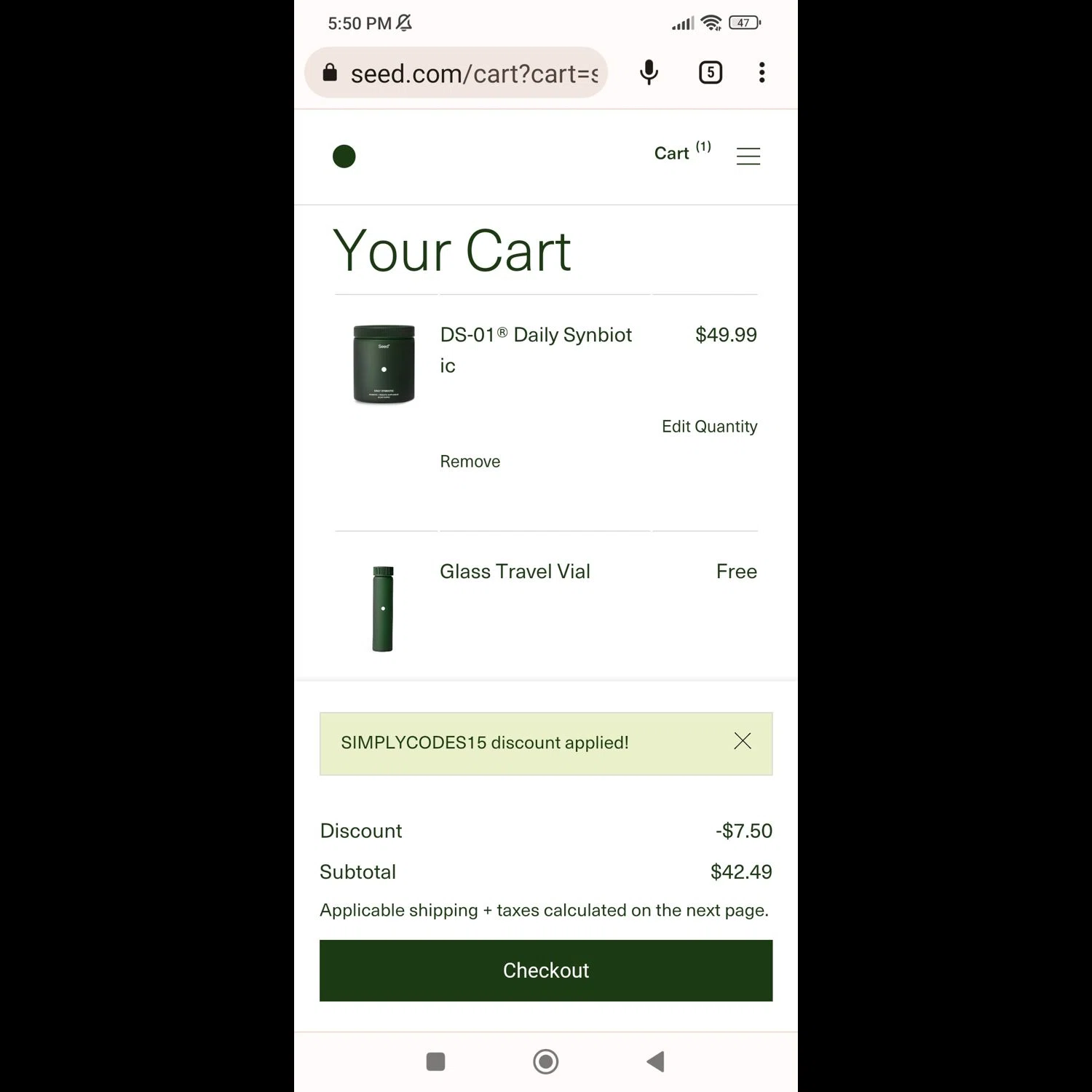 Seed Promo Codes 15 Off September 2024