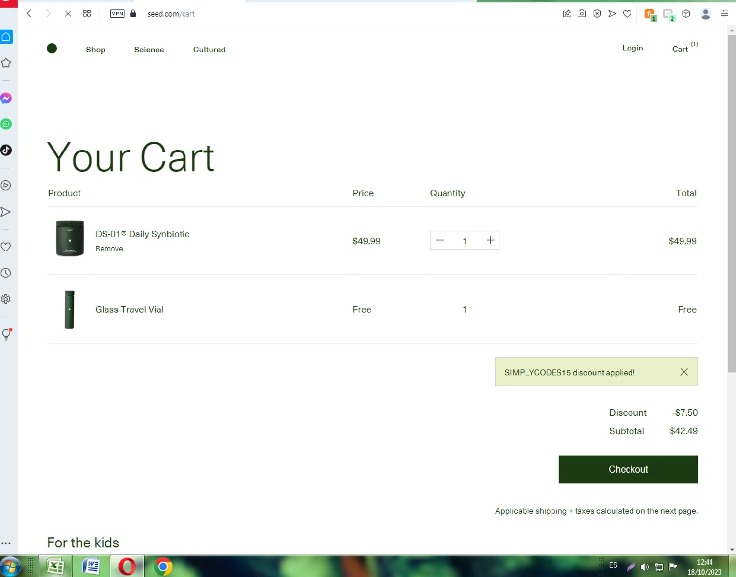 Seed Promo Codes 15 Off October 2024