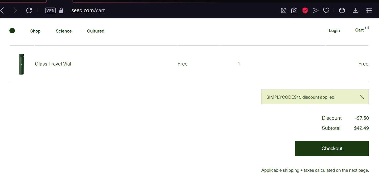 Seed Promo Codes 15 Off July 2024