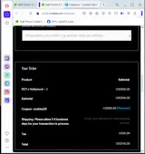 cookies20 coupon verification screenshot