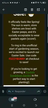 FUZZYBUNNY coupon verification screenshot