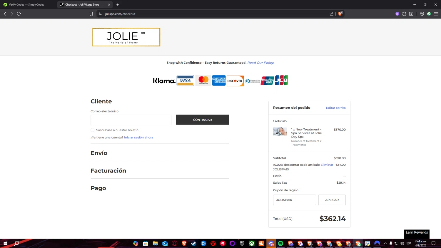 Seedsman promo code screenshot showing code SUNGROWN10 applied at Seedsman checkout page. Uploaded by SimplyCodes community member RickCodery on Sep 12, 2025