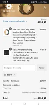 ISEE10 coupon verification screenshot