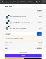 CF6GXBLP coupon verification screenshot