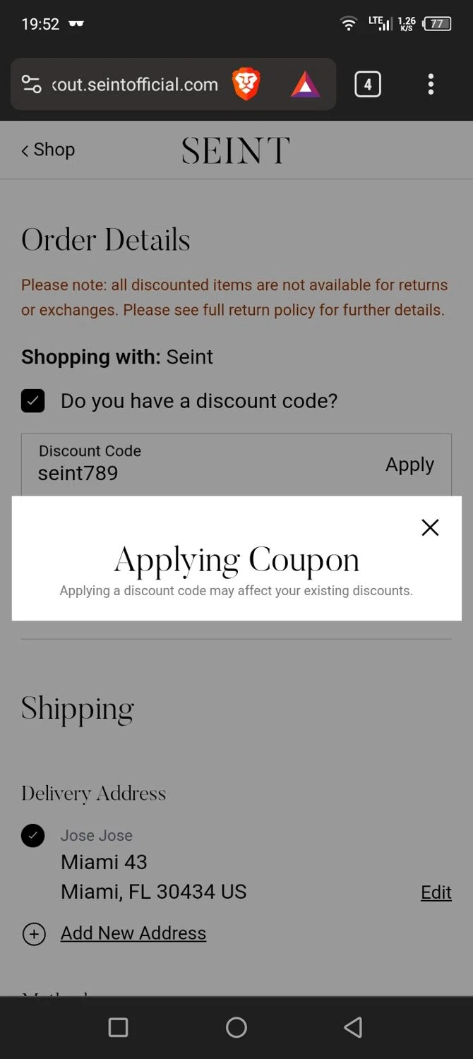 Seint Discount Codes 5 Off December 2024