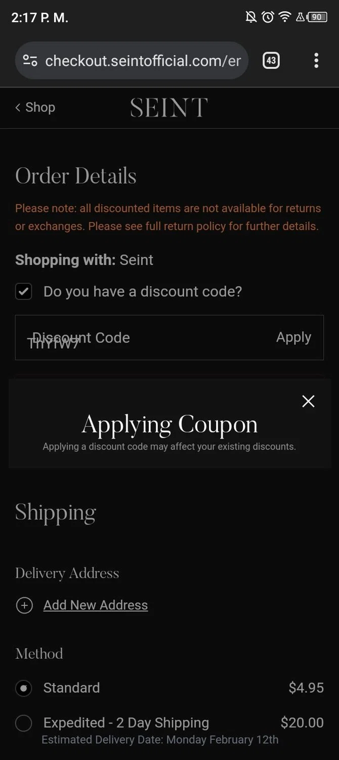 Seint Discount Codes 20 Off Coupon Codes in August 2024 SimplyCodes