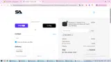 WELCOME10 coupon verification screenshot