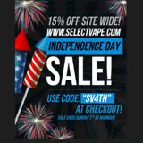 Select Vape coupon verification screenshot