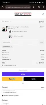 DAVINCI10 coupon verification screenshot