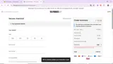 Selfridges coupon verification screenshot