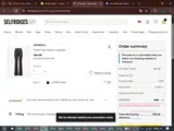Selfridges coupon verification screenshot