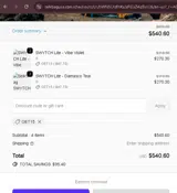 GET15 coupon verification screenshot