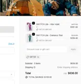 GET20 coupon verification screenshot