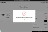 Selle Italia coupon verification screenshot