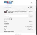 SELLETON10 coupon verification screenshot