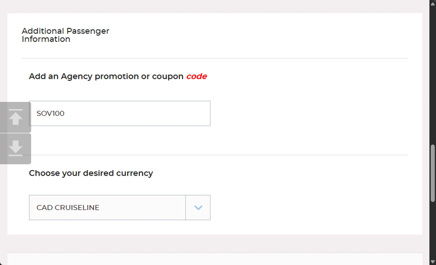 SellOffVacations promo code screenshot showing code SOV100 applied at SellOffVacations checkout page. Uploaded by SimplyCodes community member 111111 on Nov 16, 2025
