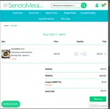 SWEET10 coupon verification screenshot