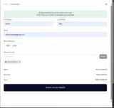 Send by Flutterwave coupon verification screenshot