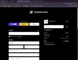 Sennheiser AU coupon verification screenshot