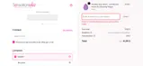 Sensations Plus coupon verification screenshot