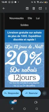 Sensations Plus coupon verification screenshot