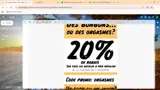 Sensations Plus coupon verification screenshot