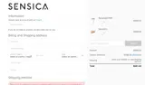 SENSI22ZP coupon verification screenshot