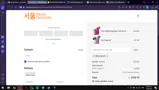 WELCOME15 coupon verification screenshot