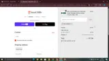 WELCOME10 coupon verification screenshot