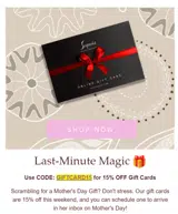 GIFTCARD15 coupon verification screenshot