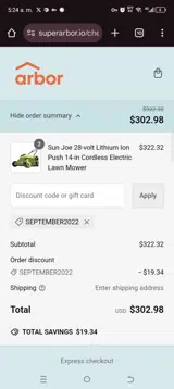 Bfcm2024 coupon verification screenshot