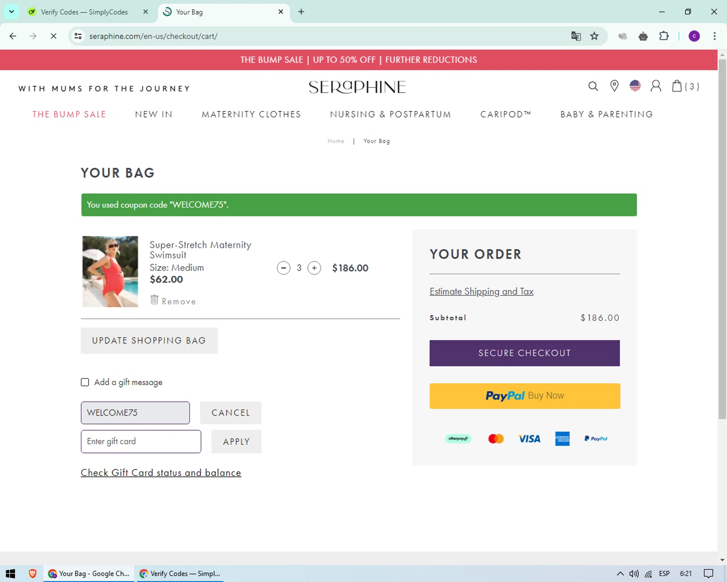 Seraphine Promo Codes 10 Off June 2024