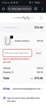 LOVE10 coupon verification screenshot