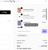 TOSHIASAN coupon verification screenshot