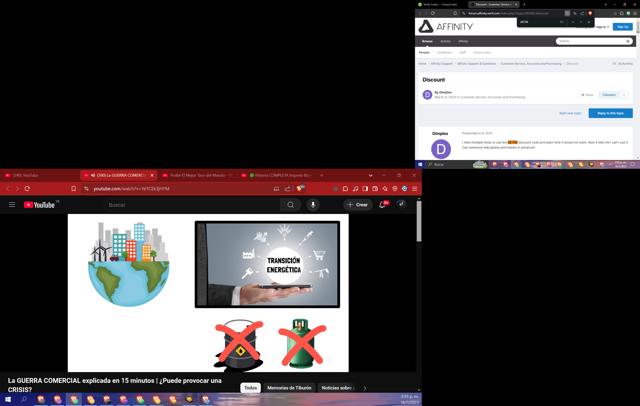Affinity checkout page showing Affinity discount code box | Screenshot taken by SimplyCodes community member on Mar 16, 2025