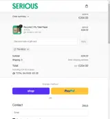 TINYECO coupon verification screenshot