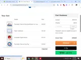 THANKS30 coupon verification screenshot