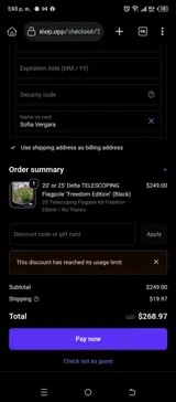 10P3C385C76 coupon verification screenshot