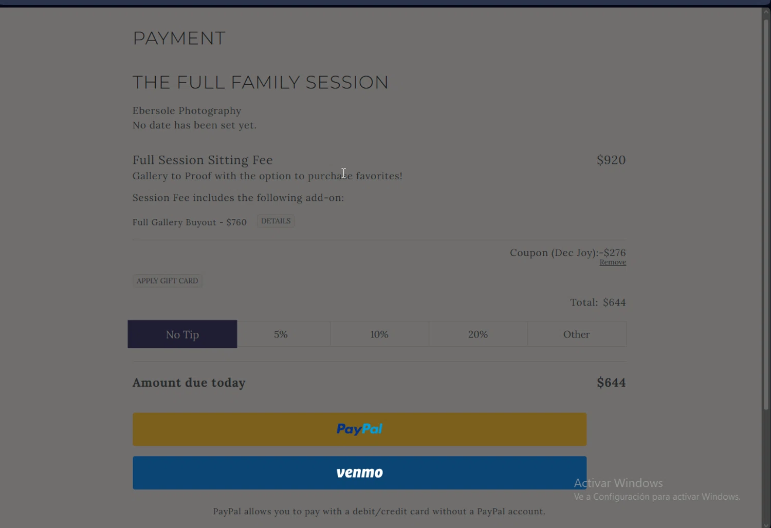 Session Technologies checkout page showing Session Technologies promo code box | Screenshot taken by SimplyCodes community member on Jan 29, 2026