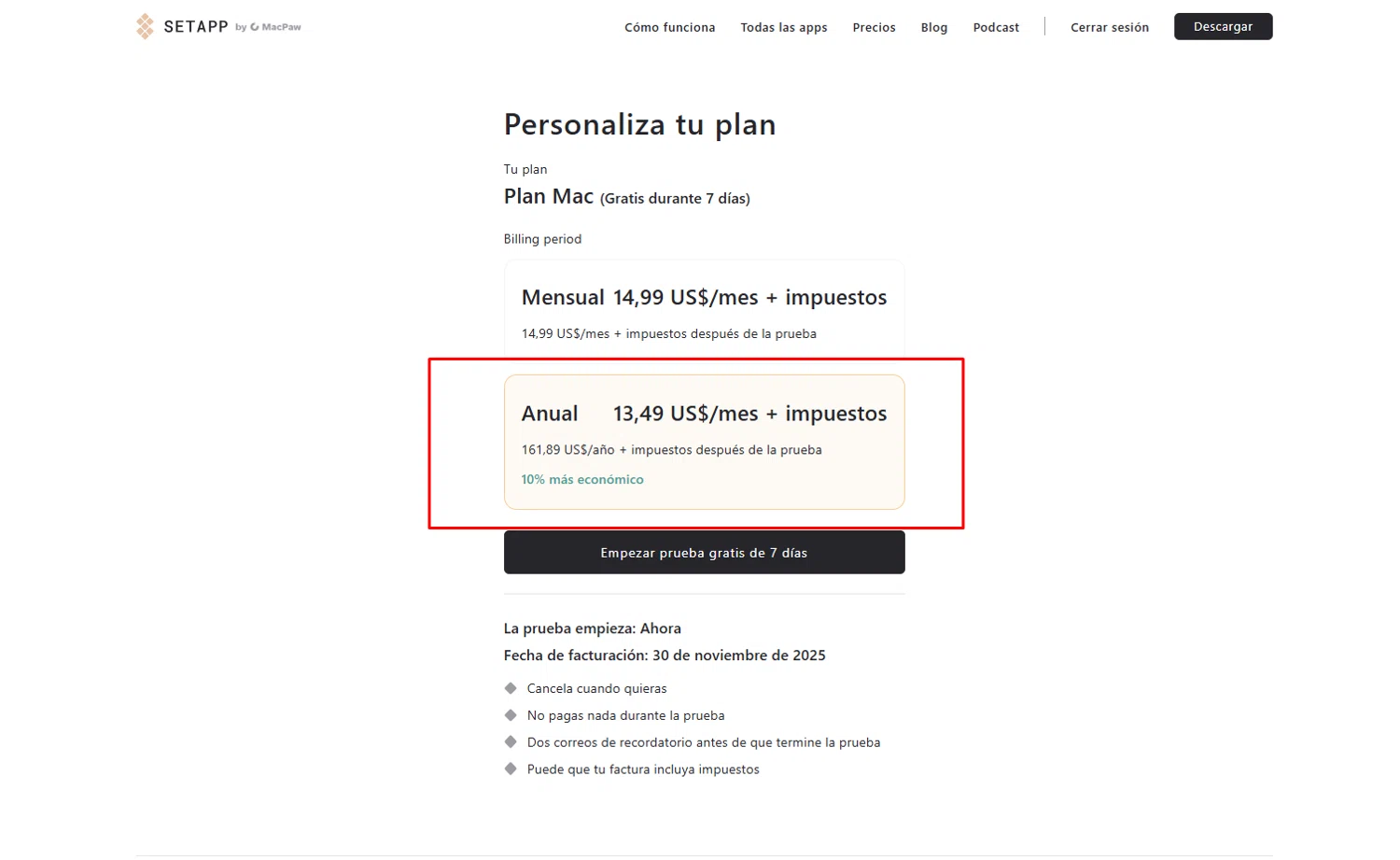 Setapp promo code screenshot showing code setapp30 applied at Setapp checkout page. Uploaded by SimplyCodes community member NiceDeals on Nov 23, 2025