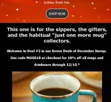 MUGS10 coupon verification screenshot