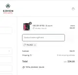 Seven Points CBD coupon verification screenshot