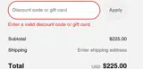 COOKOUT20off coupon verification screenshot