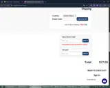 MEM10 coupon verification screenshot