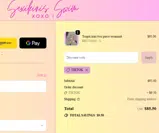 TikTok coupon verification screenshot